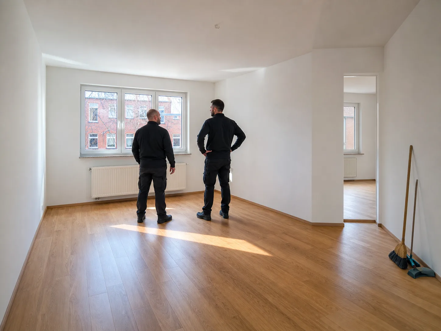Besenrein geräumte Wohnung in Harburg